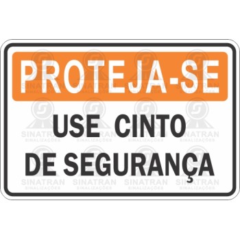 Use cinto de segurança